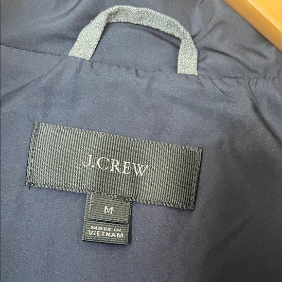 J. Crew Charcoal Quilted Vest - Picture 4 of 6